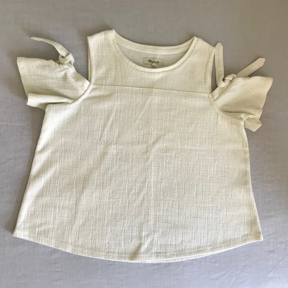 Madewell Skylark Cold-Shoulder Top